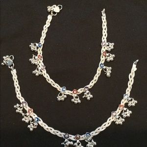 Indian Pakistani Anklets Payal pajeb feet jewelry